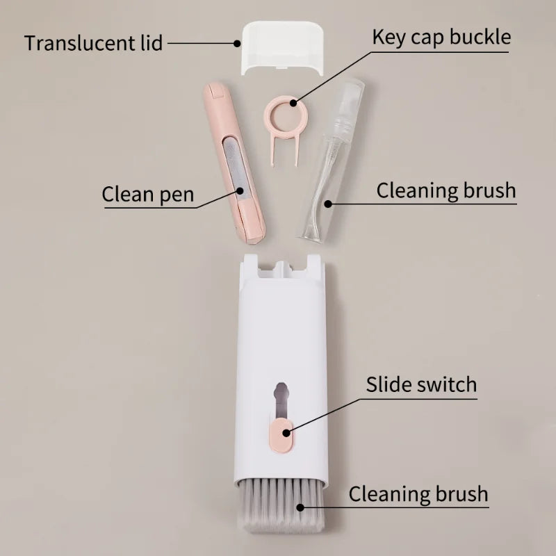 Escova de Limpeza para Teclado e Celular TechBrush 7 em 1