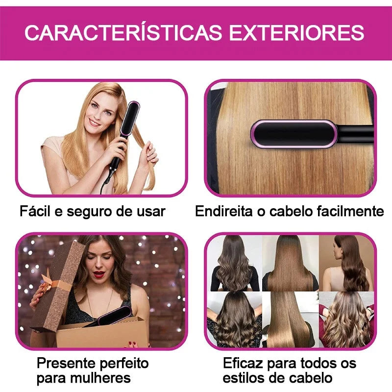 Escova Alisadora 5 em 1