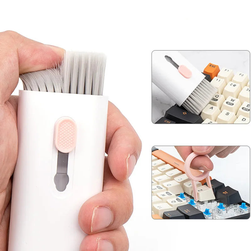 Escova de Limpeza para Teclado e Celular TechBrush 7 em 1